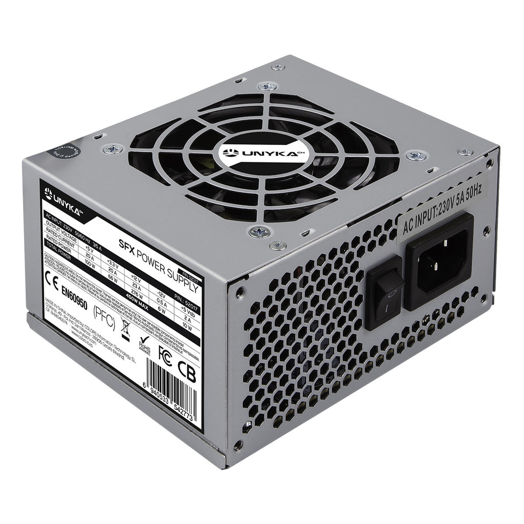 SFX 450W unidad de fuente de alimentacin Plata