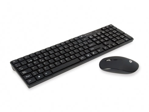 Orazio teclado Ratn incluido Hogar RF inalmbrico QWERTY Espaol Negro