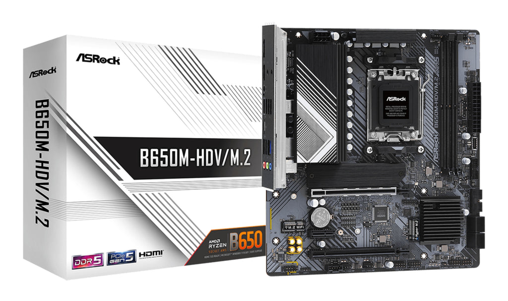 B650M-HDV/M.2 AMD B650 Zcalo AM5 micro ATX