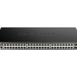 DGS-1250-52X switch Gestionado L3 Gigabit Ethernet (10/100/1000) Negro