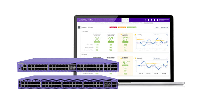 4220-48P-4X switch Gestionado L2/L3 Gigabit Ethernet (10/100/1000) Energa sobre Ethernet (PoE) 1U Prpura