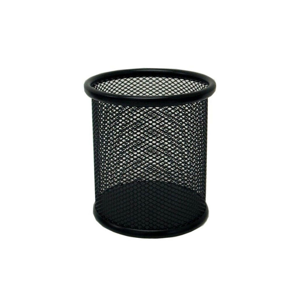 317381 porta lpices Metal Negro