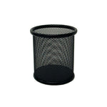 317381 porta lpices Metal Negro