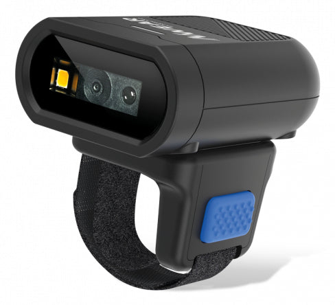 WD4 Ring Scanner Lector de cdigos de barras manos libres 1D/2D LED Negro