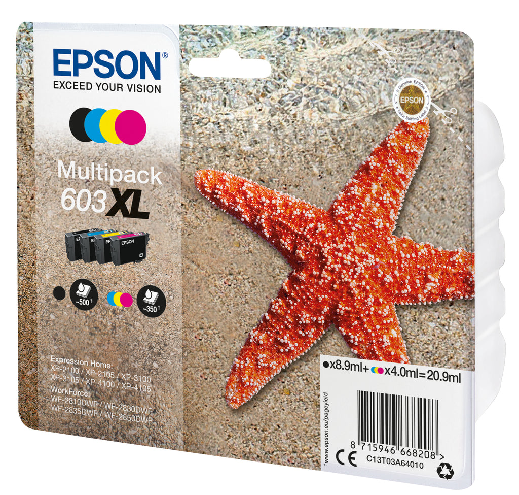 Multipack 4-colours 603XL Ink