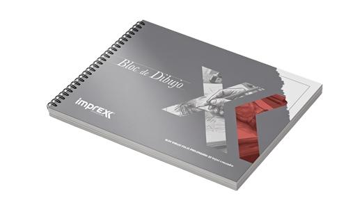 IMPREX BLOC DE DIBUJO FOLIO PROLONGADO  20H 135GR CON RECUADRO