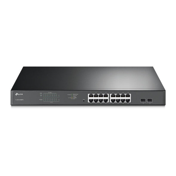 TL-SG1218MPE Gestionado L2 Gigabit Ethernet (10/100/1000) Energa sobre Ethernet (PoE) 1U Negro