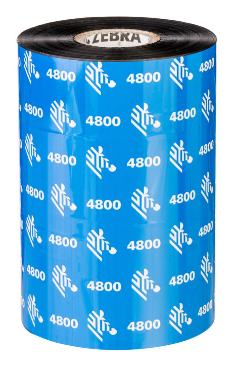 4800 Resin cinta trmica 450 m Negro