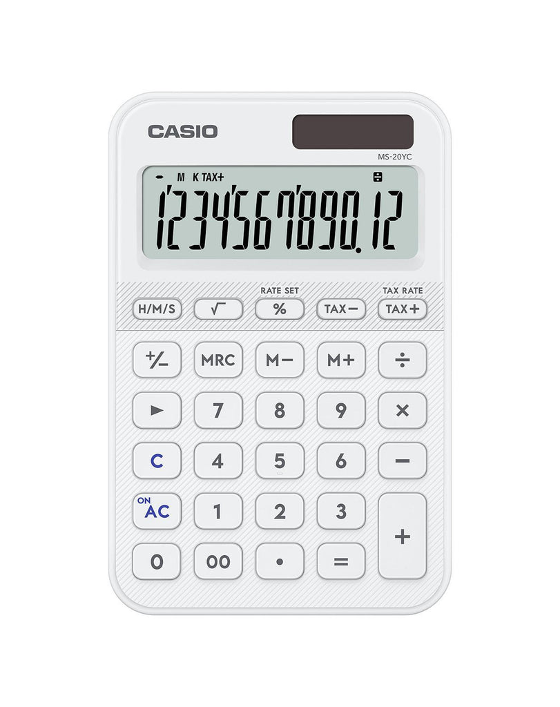 MS-20YC calculadora Escritorio Calculadora bsica Blanco