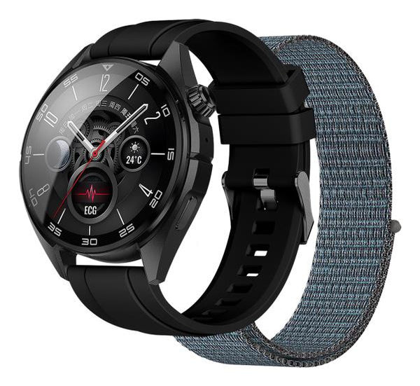 Sportivo 3 63 cm (1.43") AMOLED Digital 466 x 466 Pixeles Pantalla tctil Negro GPS (satlite)
