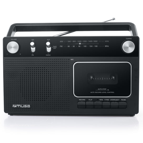 M-152 RC tocadisco Tocadiscos de traccin directa Negro