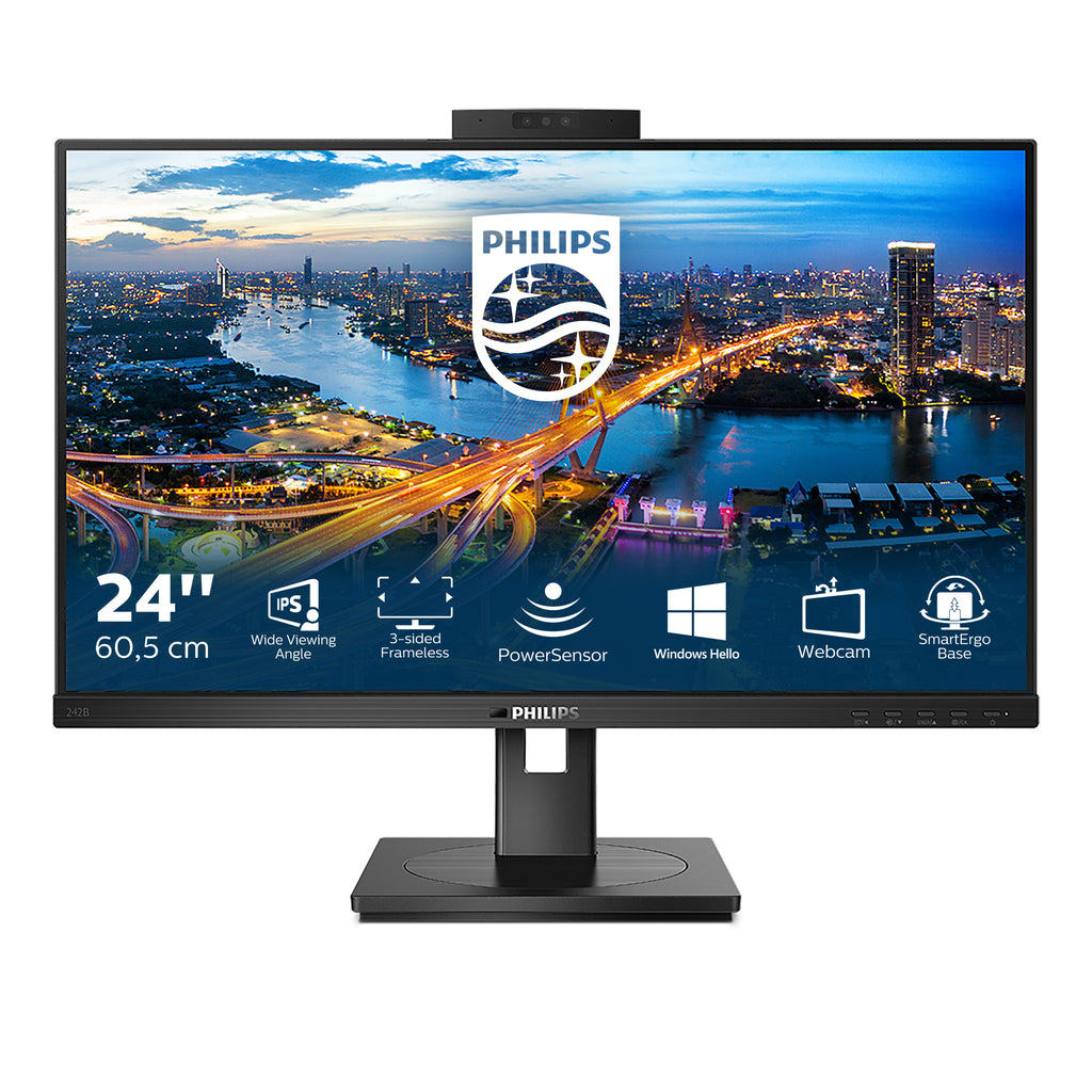 B Line 242B1H/00 pantalla para PC 60 5 cm (23.8") 1920 x 1080 Pixeles Full HD LED Negro