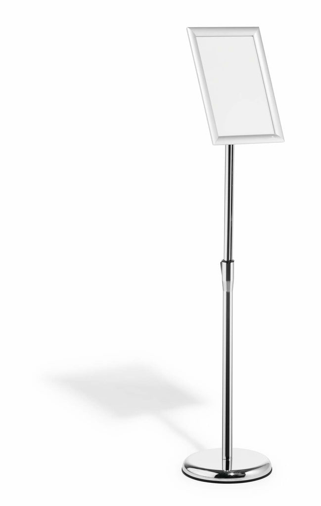 479823 portacartel y stand de informacin A4 Aluminio  Plstico  Acero Plata