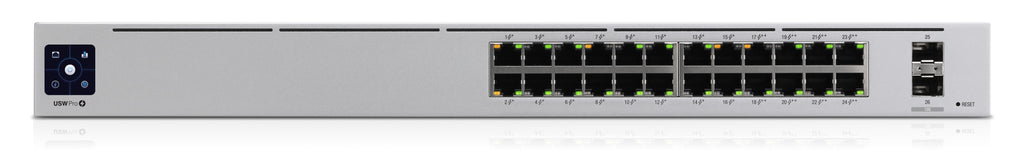 UniFi Pro 24-Port PoE Gestionado L2/L3 Gigabit Ethernet (10/100/1000) Energa sobre Ethernet (PoE) 1U Plata