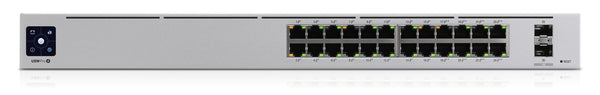 UniFi Pro 24-Port PoE Gestionado L2/L3 Gigabit Ethernet (10/100/1000) Energa sobre Ethernet (PoE) 1U Plata