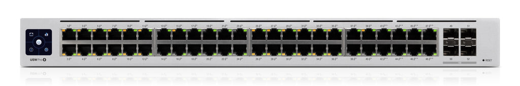 UniFi Pro 48-Port PoE Gestionado L2/L3 Gigabit Ethernet (10/100/1000) Energa sobre Ethernet (PoE) 1U Plata