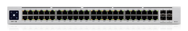 UniFi Pro 48-Port PoE Gestionado L2/L3 Gigabit Ethernet (10/100/1000) Energa sobre Ethernet (PoE) 1U Plata