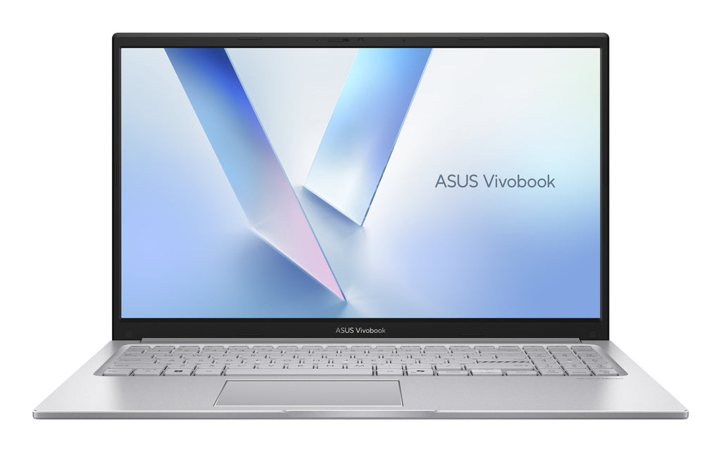 Vivobook 15 X1504MA-BQ222 - Ordenador Porttil 15.6" Full HD (Intel Core 7 350  8GB RAM  512GB SSD  Graphics  Sin Sistema Operativo) Plata Fra - Teclado QWERTY espaol