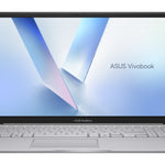 Vivobook 15 X1504MA-BQ222 - Ordenador Porttil 15.6" Full HD (Intel Core 7 350  8GB RAM  512GB SSD  Graphics  Sin Sistema Operativo) Plata Fra - Teclado QWERTY espaol