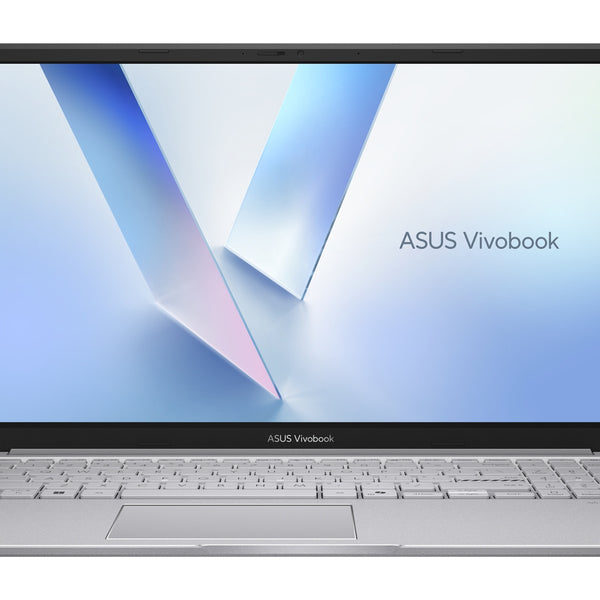 Vivobook 15 X1504MA-BQ222 - Ordenador Porttil 15.6" Full HD (Intel Core 7 350  8GB RAM  512GB SSD  Graphics  Sin Sistema Operativo) Plata Fra - Teclado QWERTY espaol