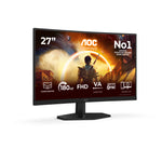 G4 27" IPS FHD 180Hz pantalla para PC 68 6 cm (27") 1920 x 1080 Pixeles Full HD LCD Negro  Rojo