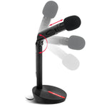MIC-EKO micrfono Negro Micrfono para videoconsola