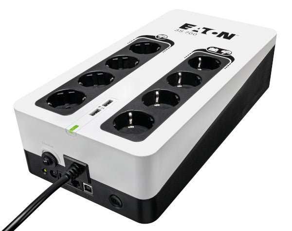 3S700D sistema de alimentacin ininterrumpida (UPS) En espera (Fuera de lnea) o Standby (Offline) 0 7 kVA 420 W 8 salidas AC