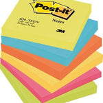 FT510283540 nota autoadhesiva Plaza Azul  Verde  Naranja  Rosa  Amarillo 100 hojas Autoadhesivo