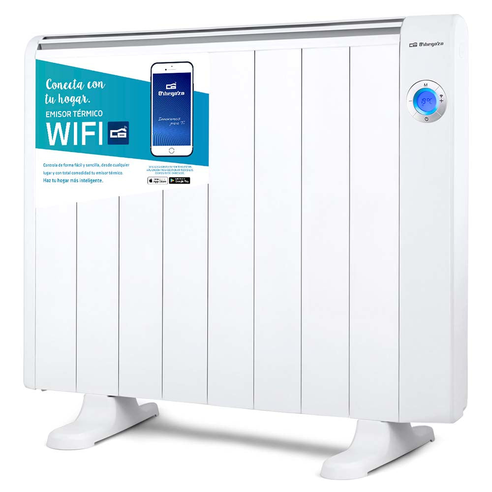 RRW 1500 calefactor elctrico Interior Blanco 1500 W Radiador sin aceite