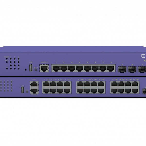 ExtremeSwitching X435 Gestionado Gigabit Ethernet (10/100/1000) Energa sobre Ethernet (PoE) 1U Violeta