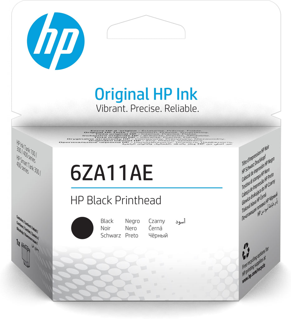 Cabezal de impresin 6ZA11AE negro