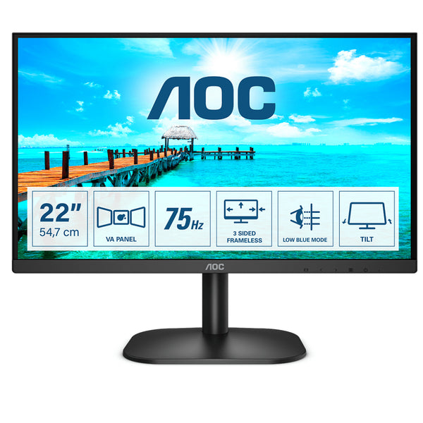 B2 22B2H pantalla para PC 54 6 cm (21.5") 1920 x 1080 Pixeles Full HD LED Negro