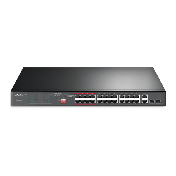 TL-SL1226P No administrado Gigabit Ethernet (10/100/1000) Energa sobre Ethernet (PoE) 1U Gris