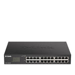 DGS-1100-24V2 switch Gestionado L2 Gigabit Ethernet (10/100/1000) 1U Negro