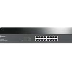 TL-SG1016 No administrado Gigabit Ethernet (10/100/1000) 1U Negro