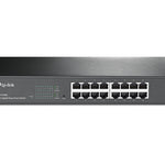 TL-SG1016DE Gestionado L2 Gigabit Ethernet (10/100/1000) 1U Negro