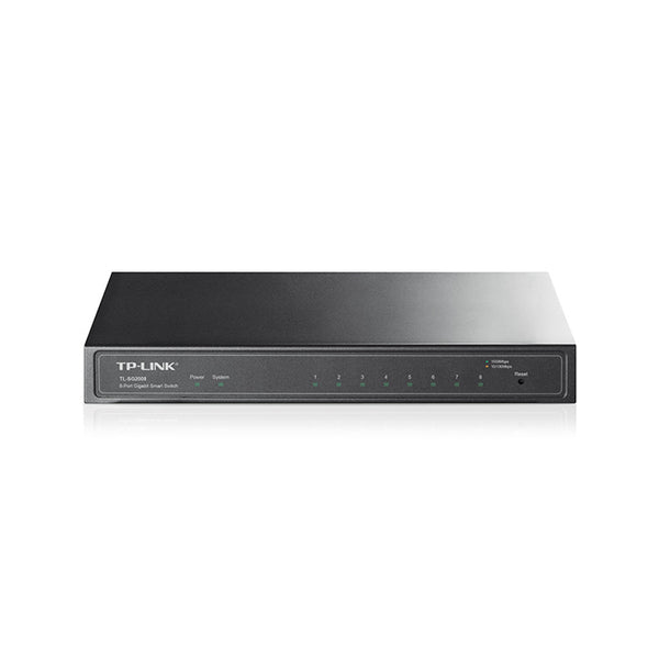 JetStream TL-SG2008 switch Gestionado L2/L2+ Gigabit Ethernet (10/100/1000) Negro