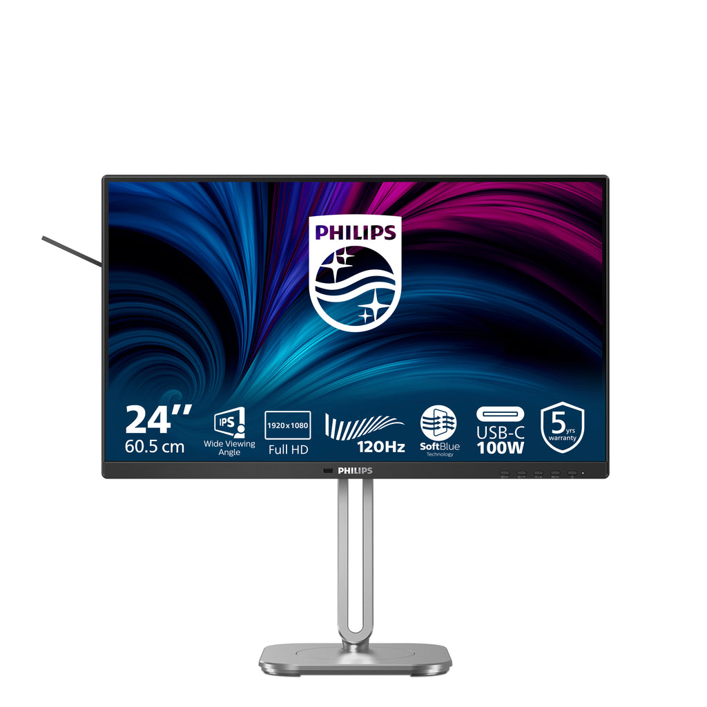 4000 series 24B2U4301/00 pantalla para PC 60 5 cm (23.8") 1920 x 1080 Pixeles Full HD LCD Gris