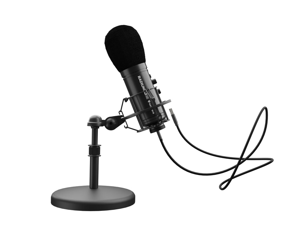 Radium 600 G2 Negro Micrfono de superficie para mesa
