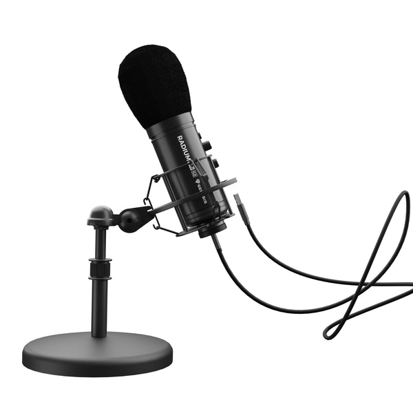 Radium 600 G2 Negro Micrfono de superficie para mesa