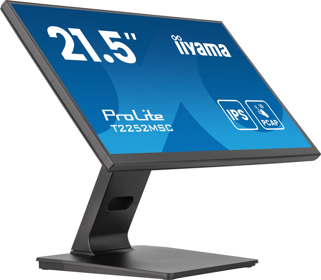 ProLite T2252MSC-B2AG pantalla para PC 54 6 cm (21.5") 1920 x 1080 Pixeles Full HD LCD Pantalla tctil Negro