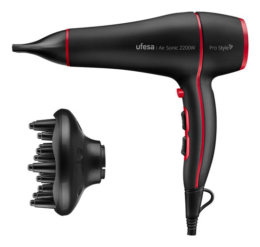 60306077 secador 2200 W Negro