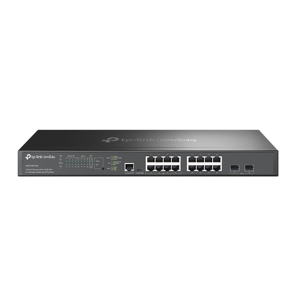 Omada SG3218XP-M2 switch Gestionado L2+ 2.5G Ethernet (100/1000/2500) Energa sobre Ethernet (PoE) 1U Negro
