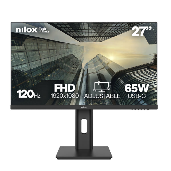 MONITOR 27 IPS 120 HZ FHD pantalla para PC 68 6 cm (27") 1920 x 1080 Pixeles Full HD LCD Negro