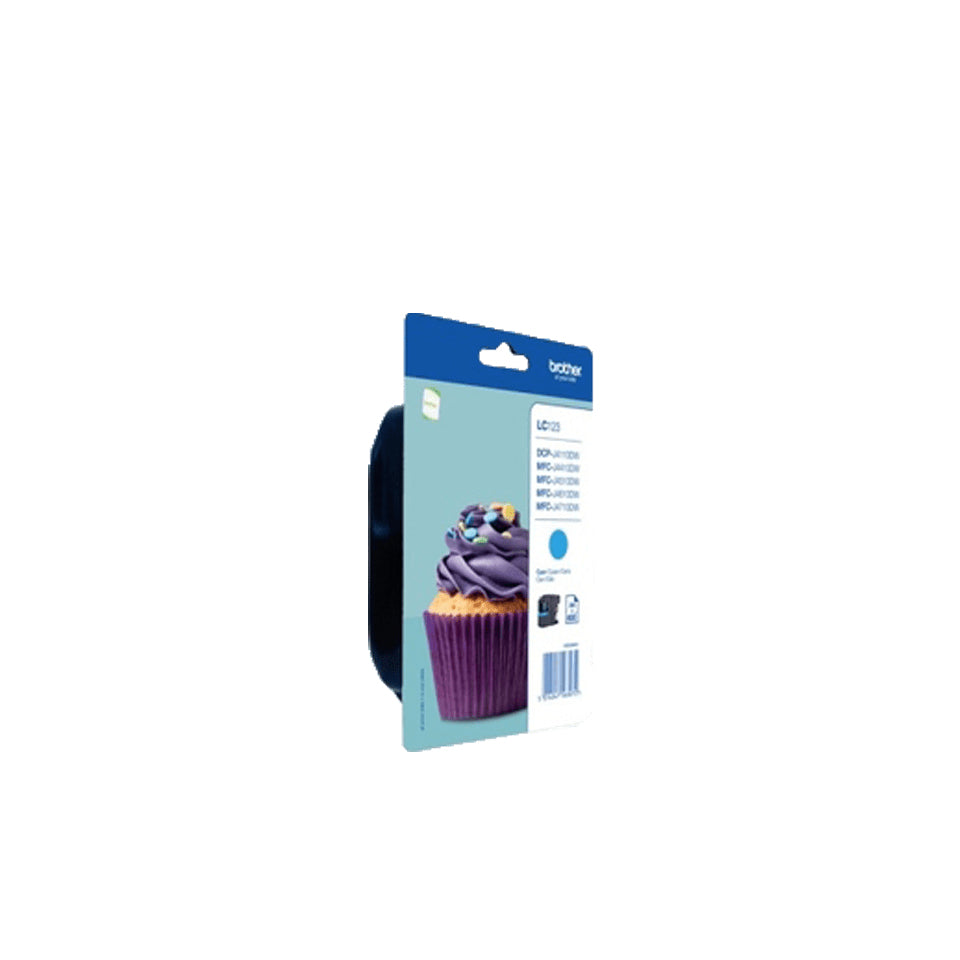 LC123CBP cartucho de tinta 1 pieza(s) Original Cian