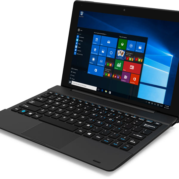 NBQ-10125ES ordenador portatil Intel Atom x5-Z8350 Hbrido (2-en-1) 25 9 cm (10.2") Pantalla tctil HD 4 GB 64 GB eMMC Windows 10 Home Negro