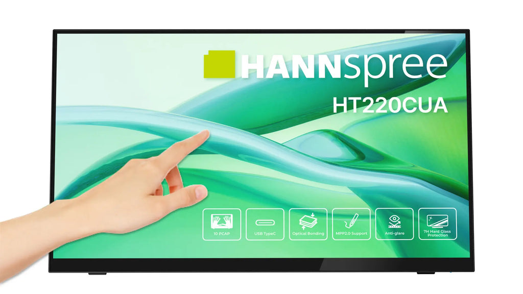HT220CUA pantalla para PC 54 5 cm (21.4") 1920 x 1080 Pixeles Full HD LED Pantalla tctil Negro