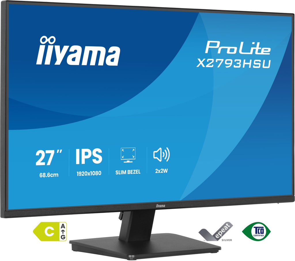 ProLite X2793HSU-B1 pantalla para PC 68 6 cm (27") 1920 x 1080 Pixeles Full HD LED Negro