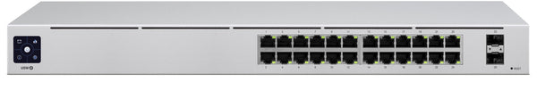 UniFi USW-24 switch Gestionado L2 Gigabit Ethernet (10/100/1000) Plata