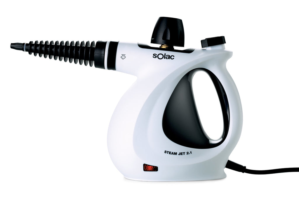 Steam jet 2.1 Limpiador a vapor porttil 0 35 L 1050 W Negro  Blanco